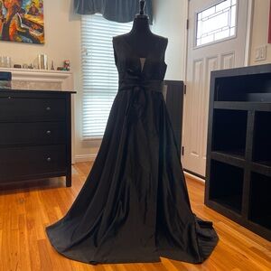 Classic Black Evening Gown